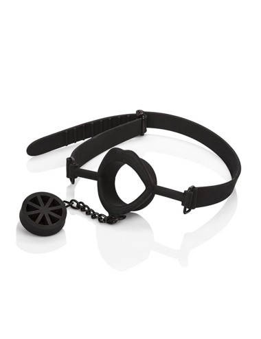 CALEXOTICS - SCANDAL -GAG MIT SCHWARZEM SILIKON-PLUG