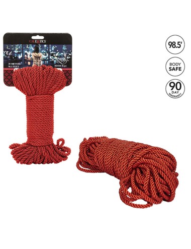 CALEXOTICS - SCANDAL RED BDSM-SEIL 30 M