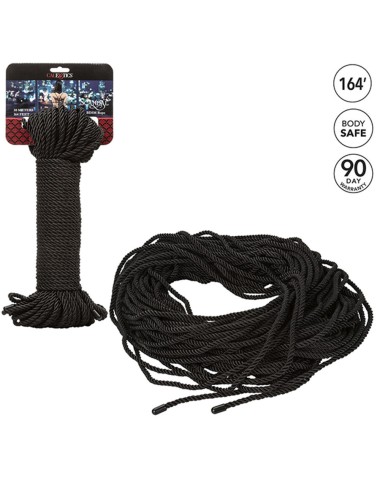 CALEXOTICS - SCANDAL SCHWARZES BDSM-SEIL 50 M