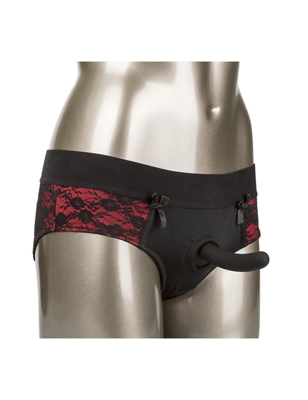CALEXOTICS - SCANDAL CROTCHLESS PANTIES SET MIT DILDO GRÖSSE S/M CALEXOTICS - SCANDAL CROTCHLESS PANTIES SET MIT DILDO GRÖSSE S/M