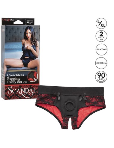 CALEXOTICS - SCANDAL SET AUS SCHWIMMENDEM HÖSCHEN MIT DILDO GRÖSSE L/XL