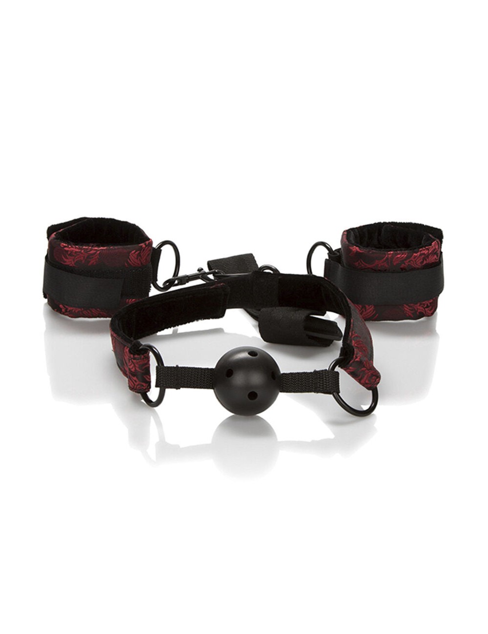 CALEXOTICS - SCANDAL ATMUNGSAKTIVER BALLKNEBEL MIT HANDSCHELLEN CALEXOTICS - SCANDAL ATMUNGSAKTIVER BALLKNEBEL MIT HANDSCHELLEN