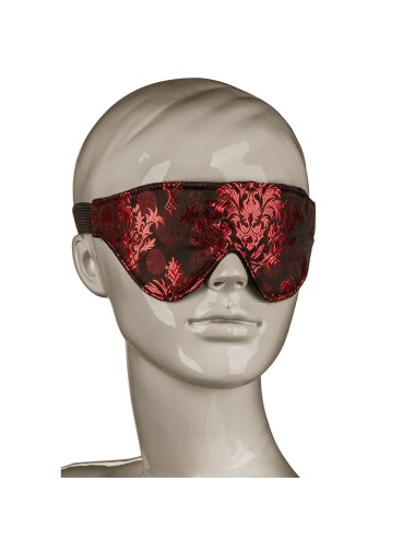 CALEXOTICS – SCANDAL BLICKDICHTE AUGENMASKE MIT ROTEN DETAILS