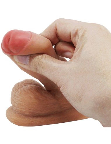 PRETTY LOVE - WARNELL ULTRA REALISTISCHER UND ELASTISCHER DILDO 9,5 CM MULATO
