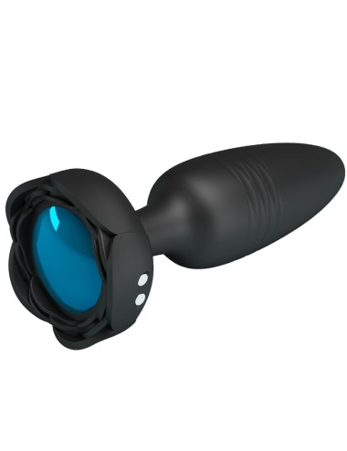 PRETTY LOVE - TARION ANAL PLUG MIT LED LICHT SCHWARZ 12