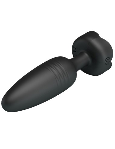 PRETTY LOVE - TARION ANAL PLUG MIT LED LICHT SCHWARZ 12