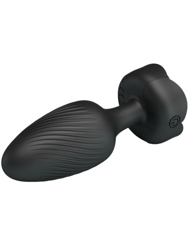 PRETTY LOVE - VARIAN ANAL PLUG MIT LED-LICHT SCHWARZ 10
