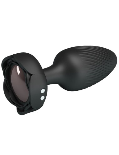 PRETTY LOVE - OSBORN ANAL PLUG MIT LED LICHT SCHWARZ 9