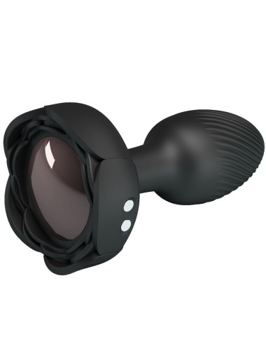 PRETTY LOVE - OLMAN ANAL PLUG MIT LED LICHT SCHWARZ 8