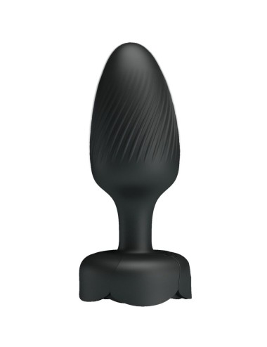 PRETTY LOVE - OLMAN ANAL PLUG MIT LED LICHT SCHWARZ 8