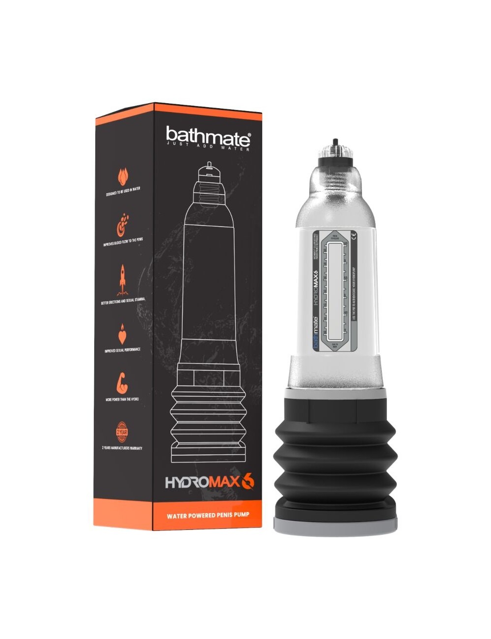 BATHMATE - HYDROMAX 6 KLAR BATHMATE - HYDROMAX 6 KLAR