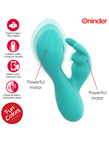 ONINDER CUTE - LOVE BUNNY G-SPOT KLITORALVIBRATOR - KOSTENLOSE WELTWEITE APP