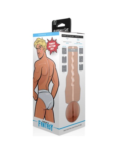 FLESHLIGHT FANTASY - POWER BOTTOM BOY ANAL-MASTURBATOR