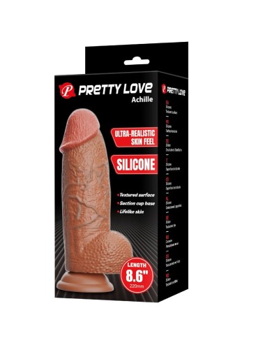 PRETTY LOVE - ACHILLE ULTRA REALISTISCHER DILDO 22 CM