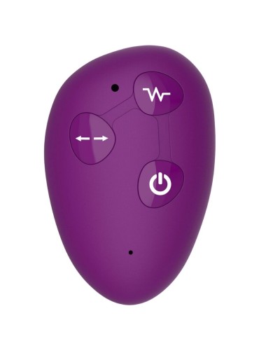 XOCOON - 2 IN 1 STRAPLESS STRAP-ON VIBRATOR MIT FERNBEDIENUNG LILA