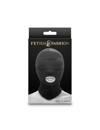 NS NOVELTIES - FETISH & FASHION MUNDHAUBE NYLON SCHWARZ