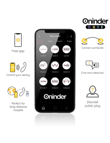 ONINDER CUTE - LOVE BUDDY MASTER G-SPOT VIBRATOR - KOSTENLOSE WELTWEITE APP