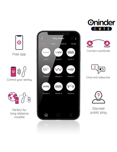 ONINDER CUTE - LOVE BUDDY MASTER G-SPOT VIBRATOR - KOSTENLOSE WELTWEITE APP
