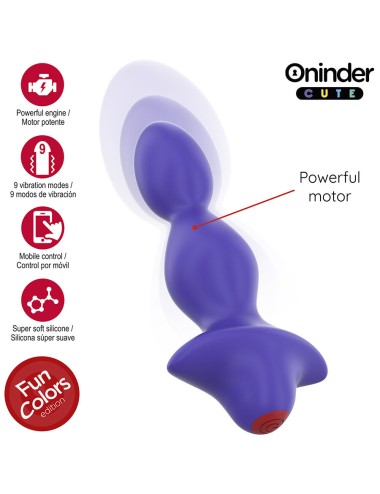 ONINDER CUTE - LOVE BUTT VIBRIERENDER ANALPLUG-DILATATOR - KOSTENLOSE WELTWEITE APP