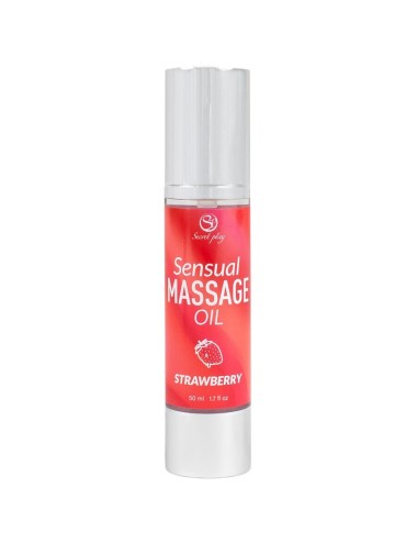SECRETPLAY - ERDBEERE-MASSAGEÖL
