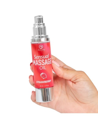 SECRETPLAY - ERDBEERE-MASSAGEÖL