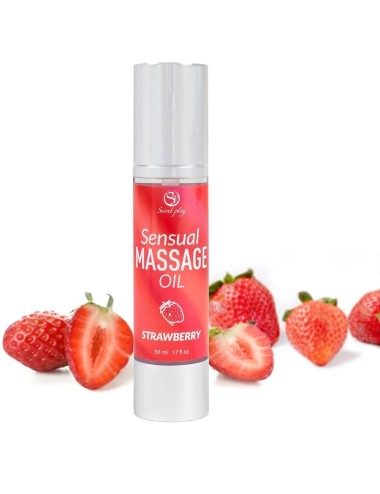 SECRETPLAY - ERDBEERE-MASSAGEÖL
