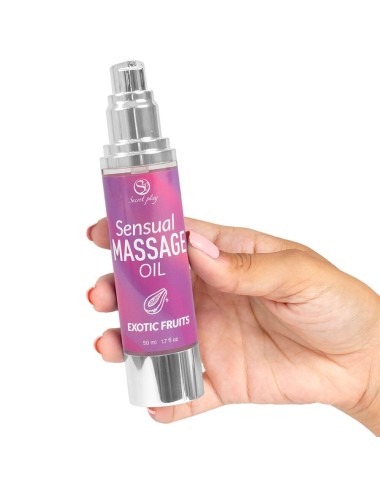 SECRETPLAY - MASSAGEÖL MIT EXOTISCHEN FRÜCHTEN