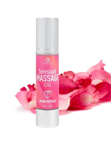 SECRETPLAY - PINK PETALS MASSAGEÖL