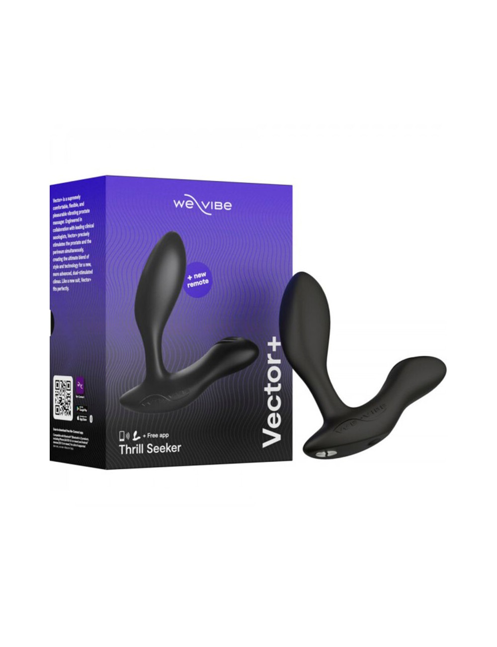 WE-VIBE - VECTOR+ SCHWARZES PROSTATAMASSAGER WE-VIBE - VECTOR+ SCHWARZES PROSTATAMASSAGER