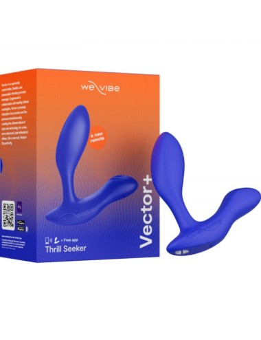 WE-VIBE - VECTOR+ BLAUES PROSTATAMASSAGER
