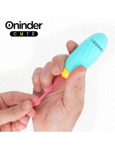ONINDER CUTE - LOVE PLEASURE VIBRO-ROTIERENDES SILIKON-EDELSTEIN-EI - KOSTENLOSE WELTWEITE APP