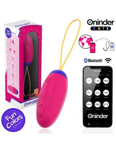 ONINDER CUTE - LOVE PLEASURE VIBRO-WAVE TAPPING SILIKON-EI - KOSTENLOSE WELTWEITE APP