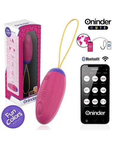 ONINDER CUTE - LOVE PLEASURE VIBRO-WAVE TAPPING SILIKON-EI - KOSTENLOSE WELTWEITE APP