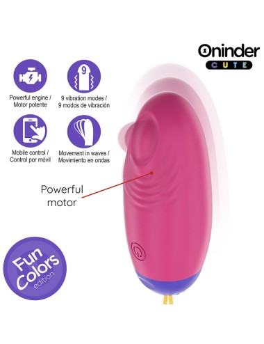 ONINDER CUTE - LOVE PLEASURE VIBRO-WAVE TAPPING SILIKON-EI - KOSTENLOSE WELTWEITE APP