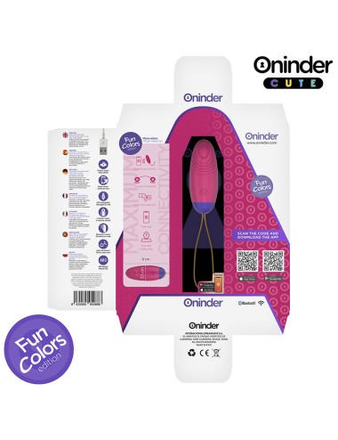 ONINDER CUTE - LOVE PLEASURE VIBRO-WAVE TAPPING SILIKON-EI - KOSTENLOSE WELTWEITE APP