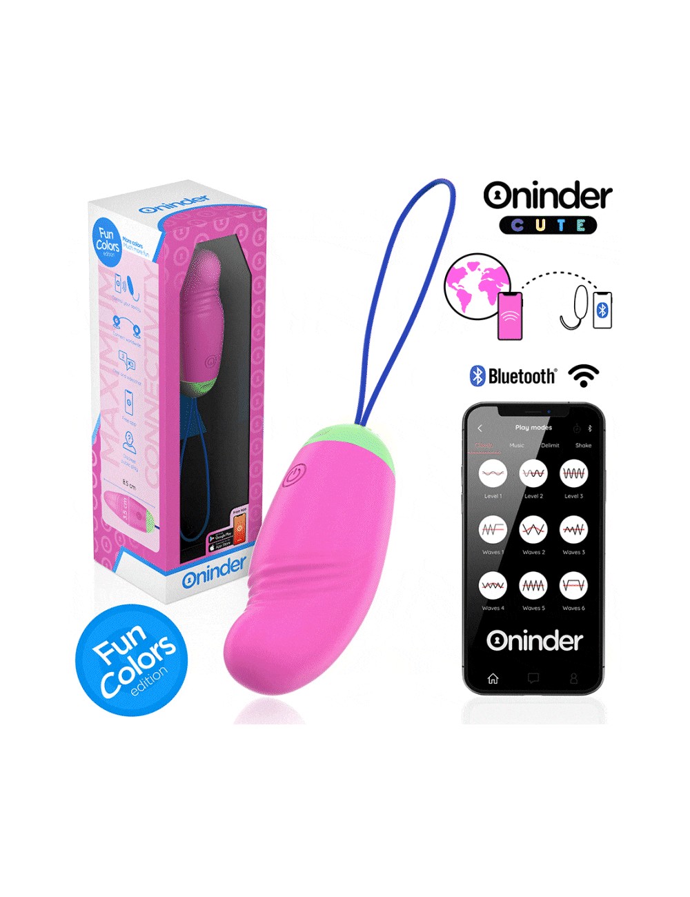 ONINDER CUTE - LOVE PLEASURE VIBRO-ROTIERENDES EI 360° SILIKON - KOSTENLOSE WELTWEITE APP ONINDER CUTE - LOVE PLEASURE VIBRO-ROTIERENDES EI 360° SILIKON - KOSTENLOSE WELTWEITE APP