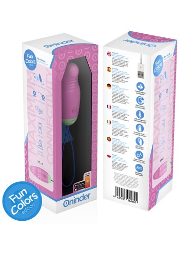 ONINDER CUTE - LOVE PLEASURE VIBRO-ROTIERENDES EI 360° SILIKON - KOSTENLOSE WELTWEITE APP