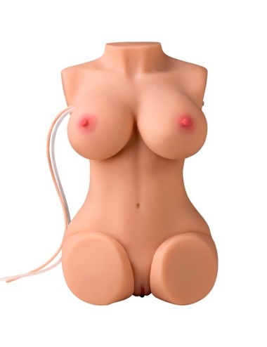 XISE - WENDY SUCKING WEIBLICHER TORSO MIT VIBRATION UND FERNBEDIENUNG 6 KG