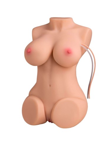 XISE - WENDY SUCKING WEIBLICHER TORSO MIT VIBRATION UND FERNBEDIENUNG 6 KG