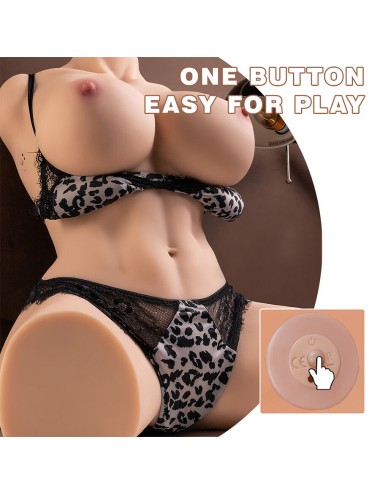 XISE - MURIEL WEIBLICHER REALISTISCHER TORSO MIT STOSSEN 55 CM