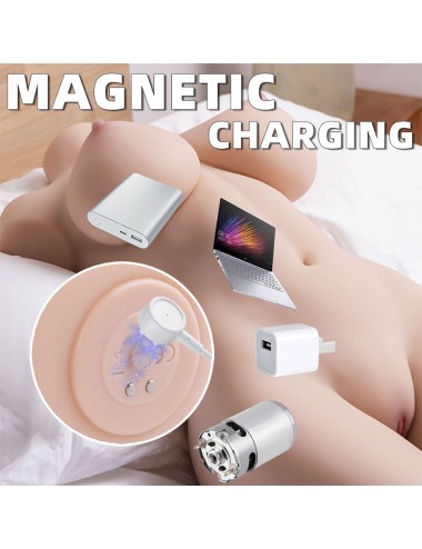 XISE - ORGANISIERTER, REALISTISCHER WEIBLICHER TORSO MIT STOSSENDER 71 CM