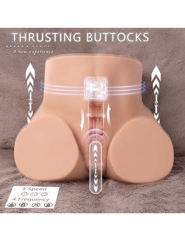 XISE - ETHEL THRUSTING REALISTISCHER VAGINA-MASTURBATOR MIT MEHRPOSITIONSVIBRATION