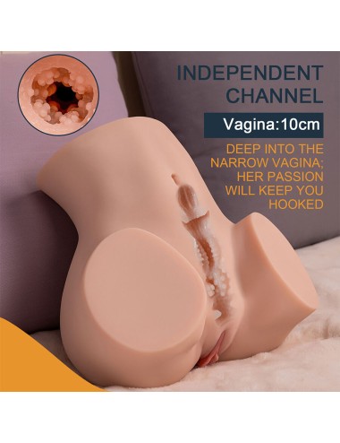 XISE - SYDNI REALISTISCHER MULTIPOSITIONS-VAGINA-MASTURBATOR MIT STOSSFUNKTION
