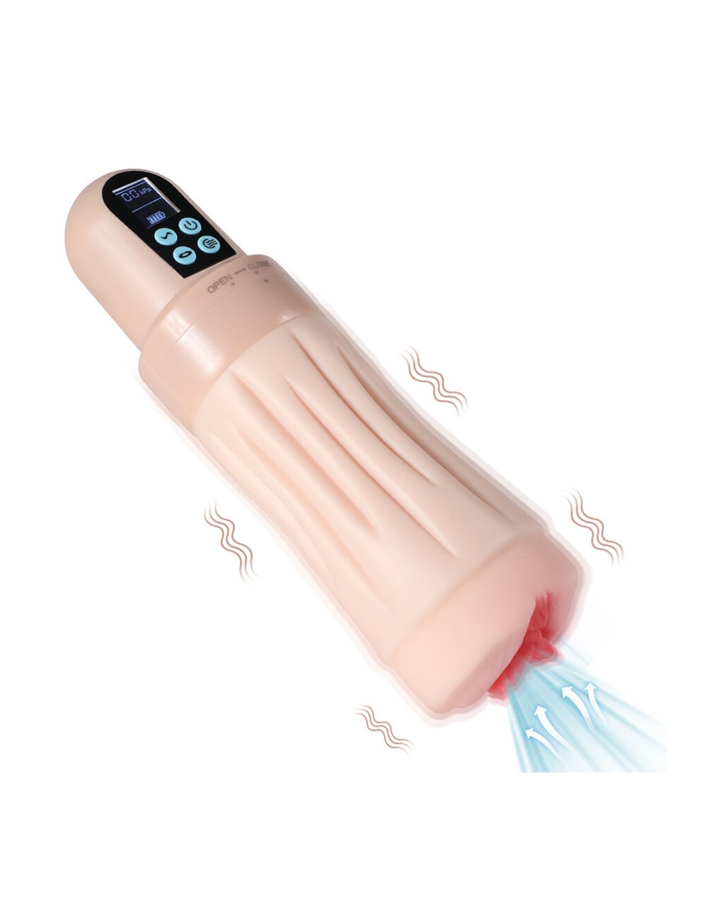 XISE - SUCTROKER V3.0 III VAGINA-MASTURBATOR MIT VIBRATION