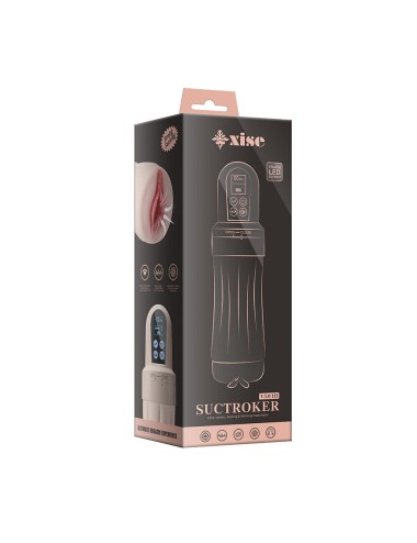 XISE - SUCTROKER V3.0 III VAGINA-MASTURBATOR MIT VIBRATION