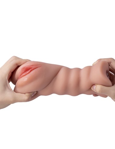 XISE - RAMAR VAGINA-MASTURBATOR MIT VIBRATION