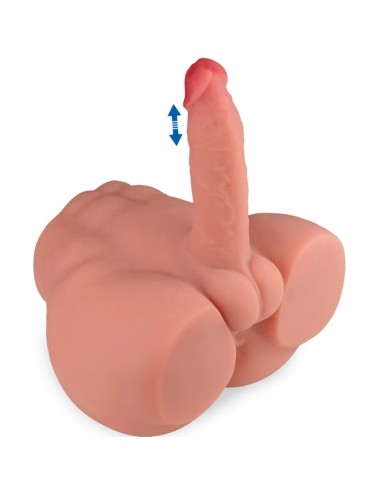 XISE - FREDERICO MASTURBADOR REALISTISCHER DILDO FRONTPOSITION MIT STOSS 15 CM