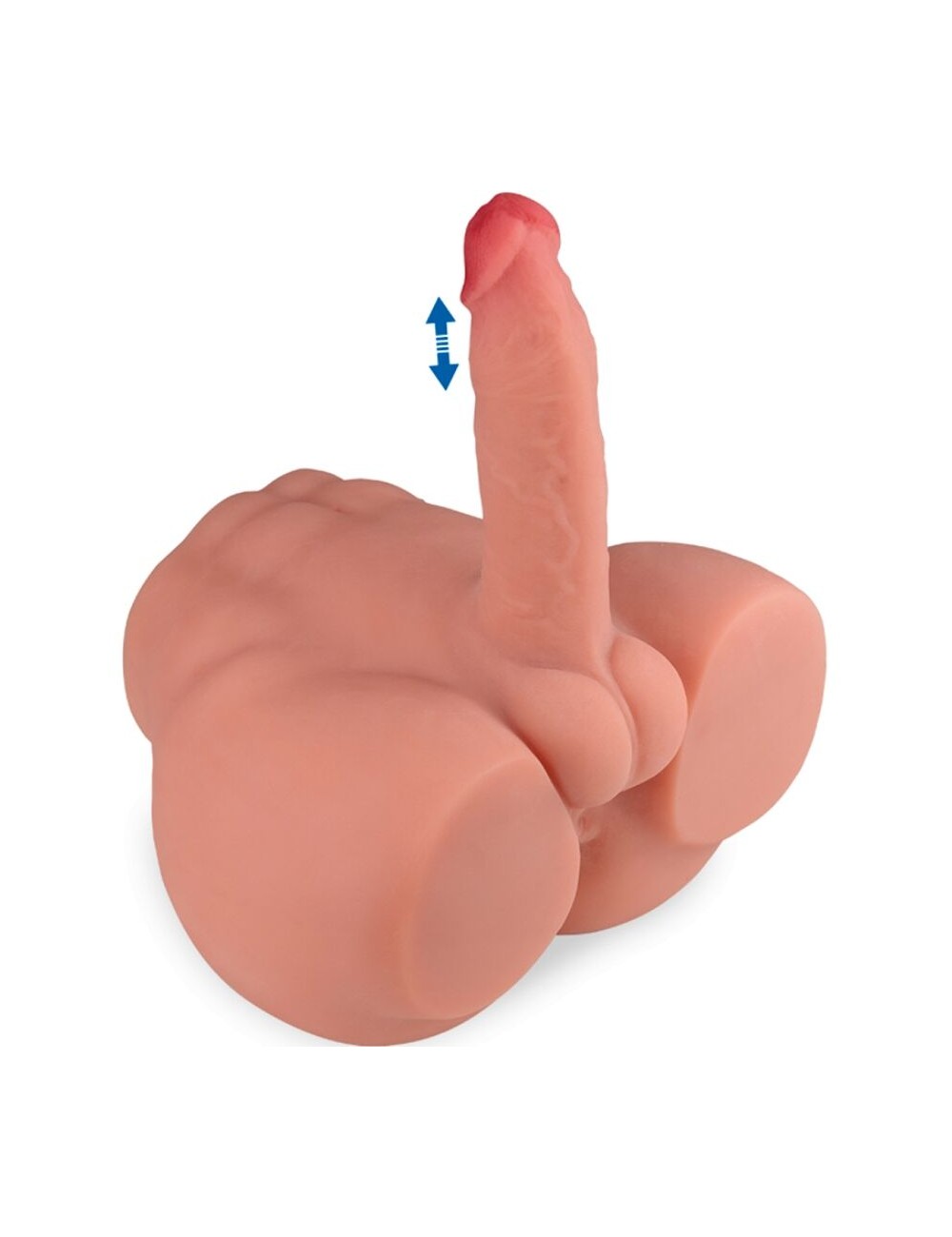 XISE - FREDERICO MASTURBADOR REALISTISCHER DILDO FRONTPOSITION MIT STOSS 15 CM