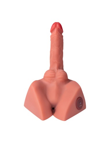 XISE - MICHAEL REALISTISCHER DILDO UND ANUS-MASTURBATOR MIT STOSSFUNKTION 15 CM