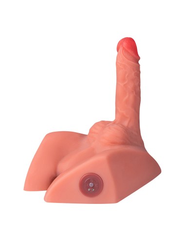 XISE - MICHAEL REALISTISCHER DILDO UND ANUS-MASTURBATOR MIT STOSSFUNKTION 15 CM